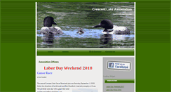 Desktop Screenshot of crescentlakeassn.org