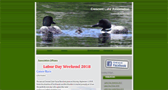Desktop Screenshot of crescentlakeassn.com